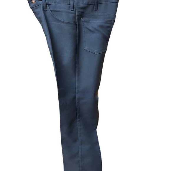 Vintage Levis 10517 Blue Polyester Dacron Stay Press Pants 32 /33 - Picture 3 of 7